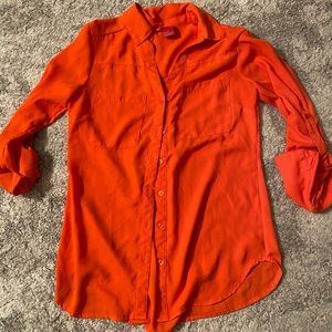 Attractive orange blouse